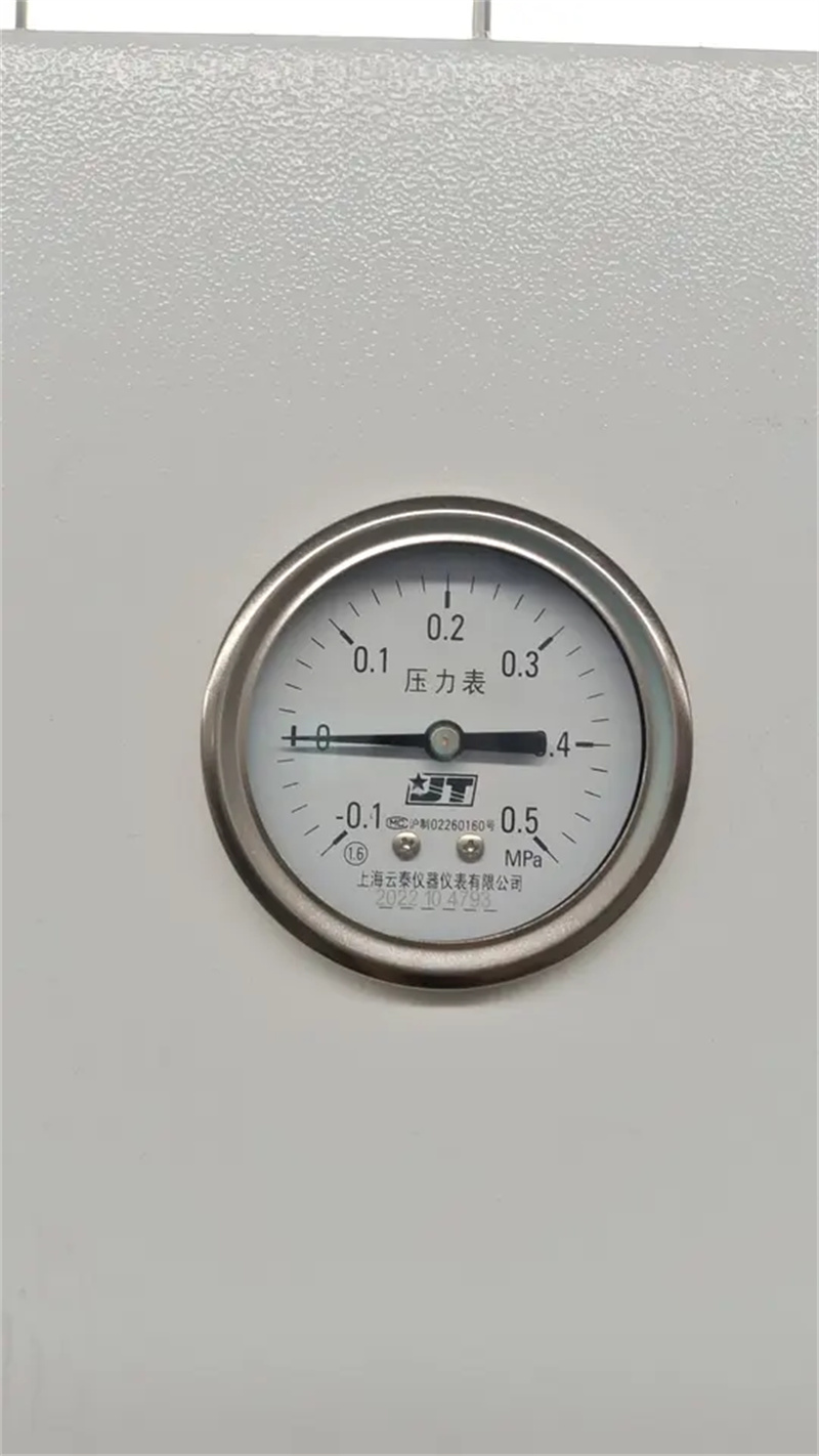 Pressure gage of autocalve